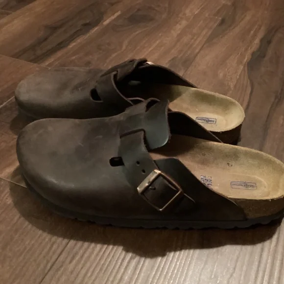 Birkenstock Boston Oiled Leather Clog - Size 38 - Picture 3 of 6